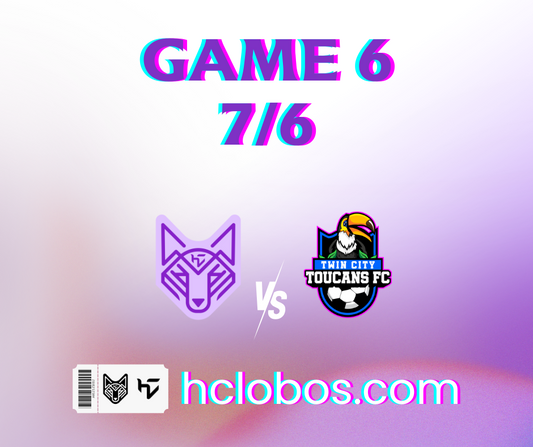 Hill Country Lobos Tickets: Game 6 vs. Toucans 7/6 @ 7:30